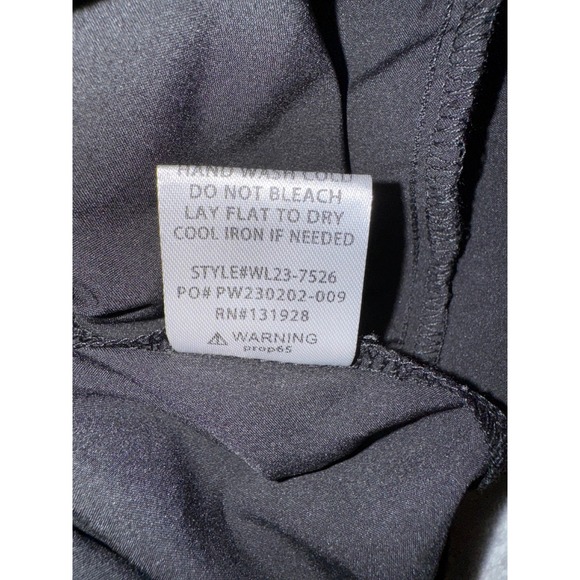Wishlist Black Athletic Drawstring Romper‎ Medium NEW - Picture 7 of 7